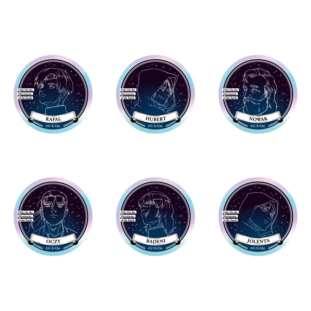 ホログラム缶バッジ